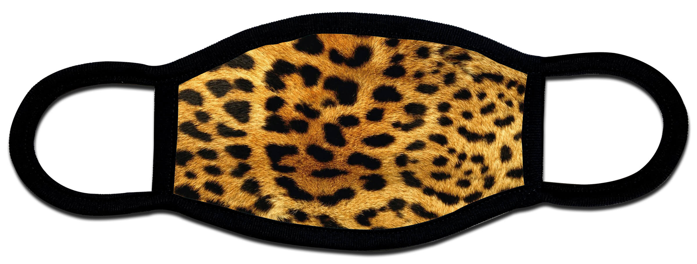 Leopard print custom face mask