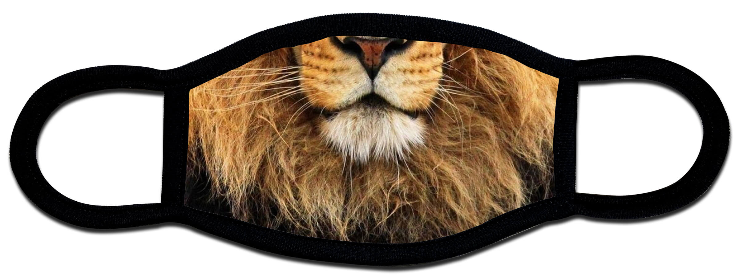 Lion designed custom face mask
