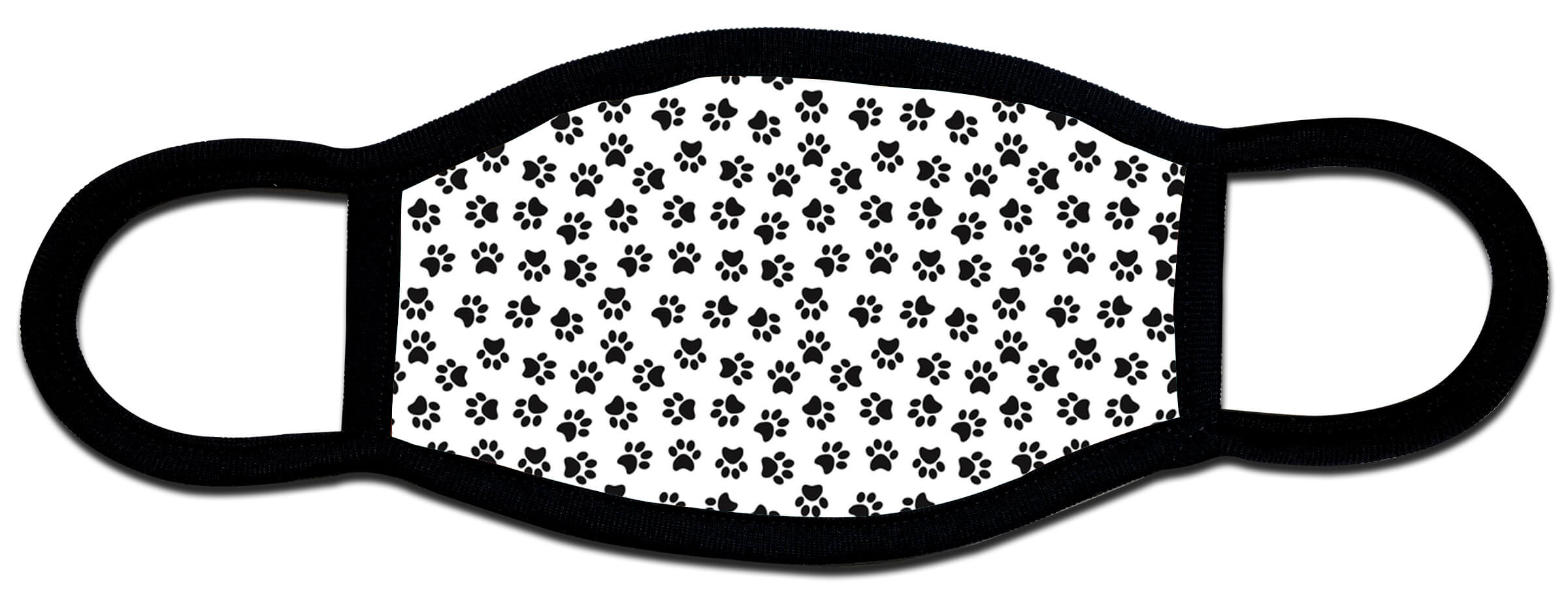 Paw Print custom face mask